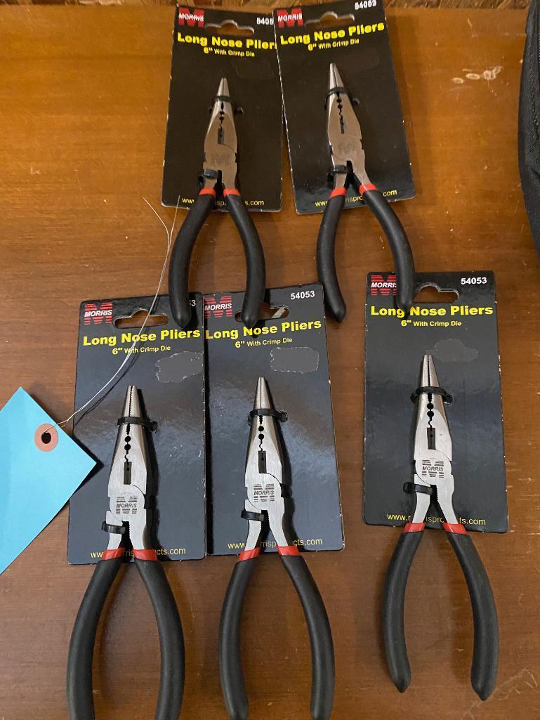 5- NEW Needlenose pliers, sells times the money