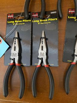 5- NEW Needlenose pliers, sells times the money