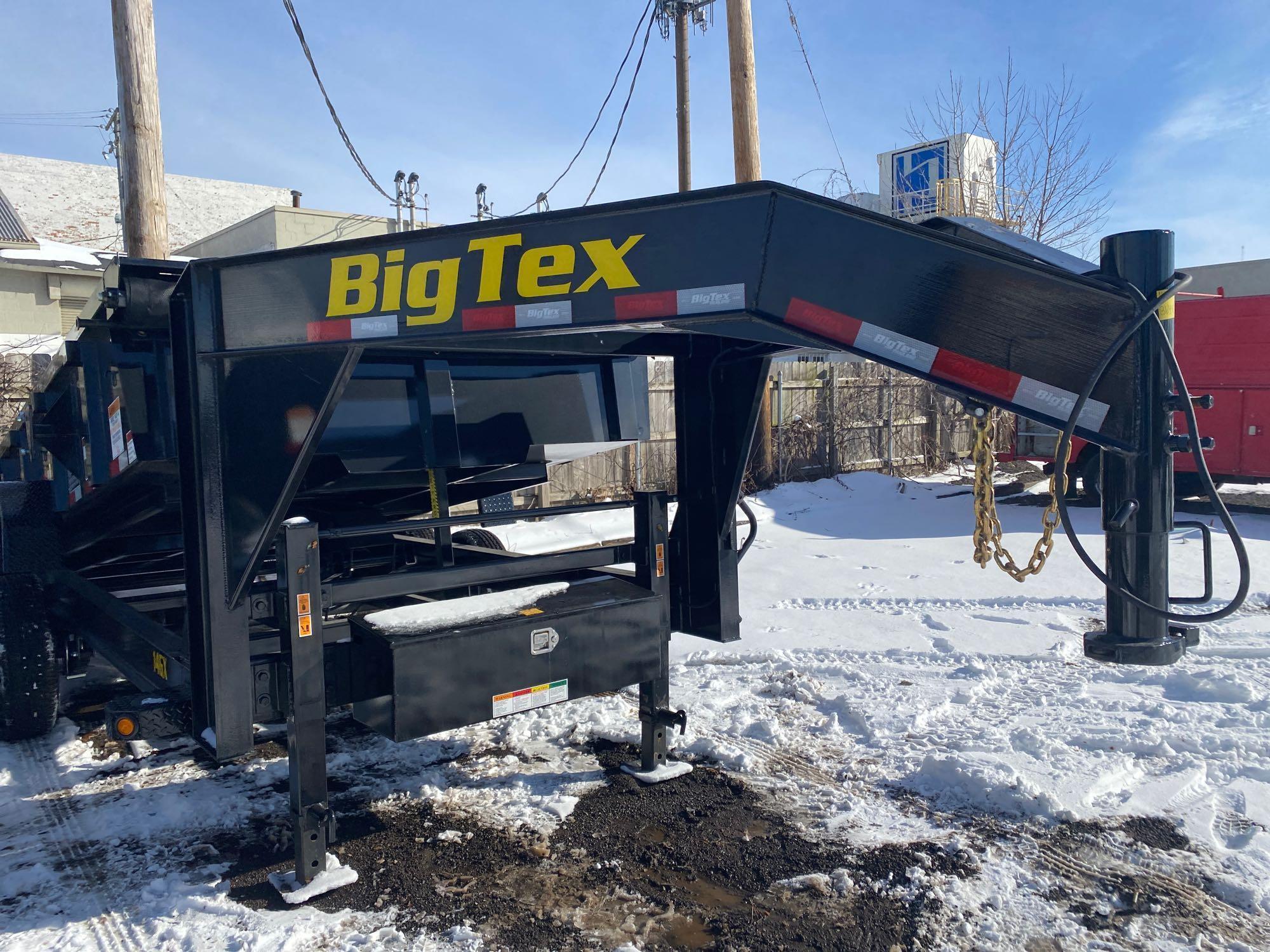 2021 NEW BIG TEX Model 14GX Tandem Gooseneck Dump Trailer