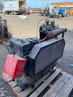 10hp Gas Air Compressor off service truck