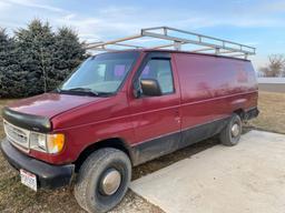 1998 Ford E-350 Econoline 7.3 Diesel Contractor Van