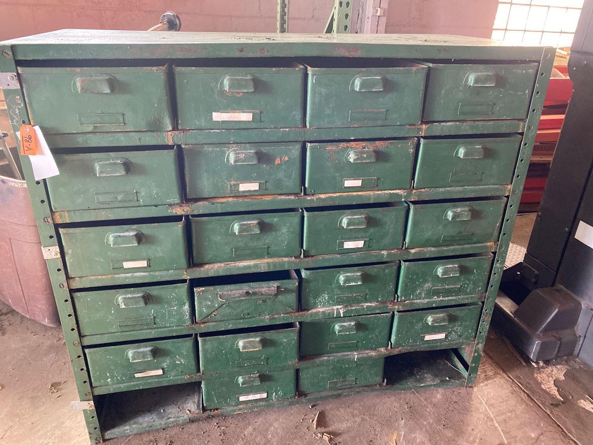 Vintage Metal Industrial Parts/Hardware Sorter.