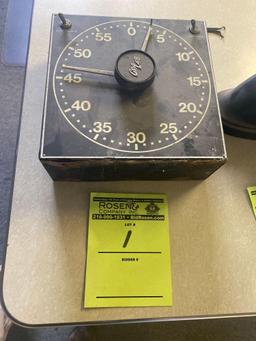 Vintage Darkroom Timer