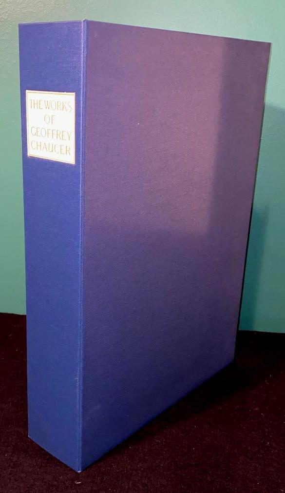 The Works of Geoffrey Chaucer - Fascimile of Kelmscott Press LIMITED Edition - The Folio Society