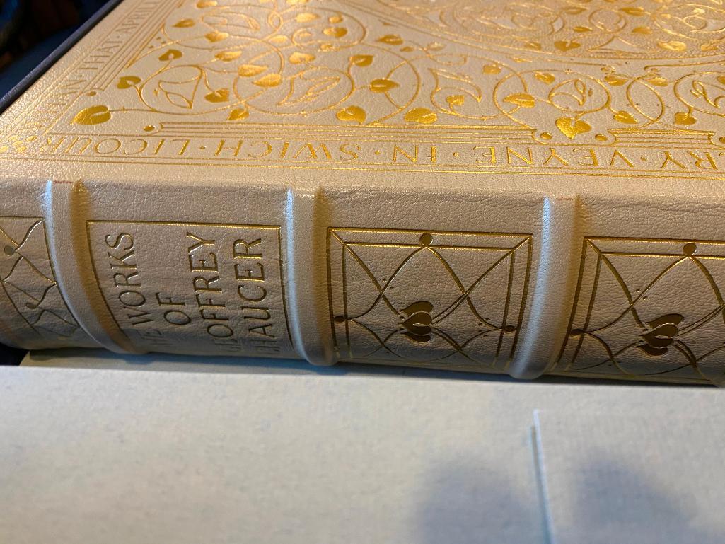 The Works of Geoffrey Chaucer - Fascimile of Kelmscott Press LIMITED Edition - The Folio Society