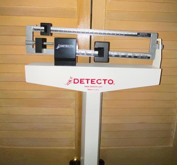 Vintage Detecto Physician's Scale - 400 LBS CAP