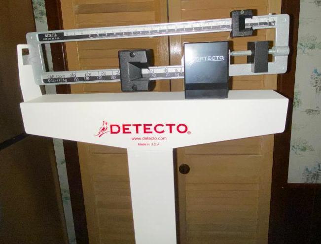 Vintage Detecto Physician's Scale - 400 LBS CAP