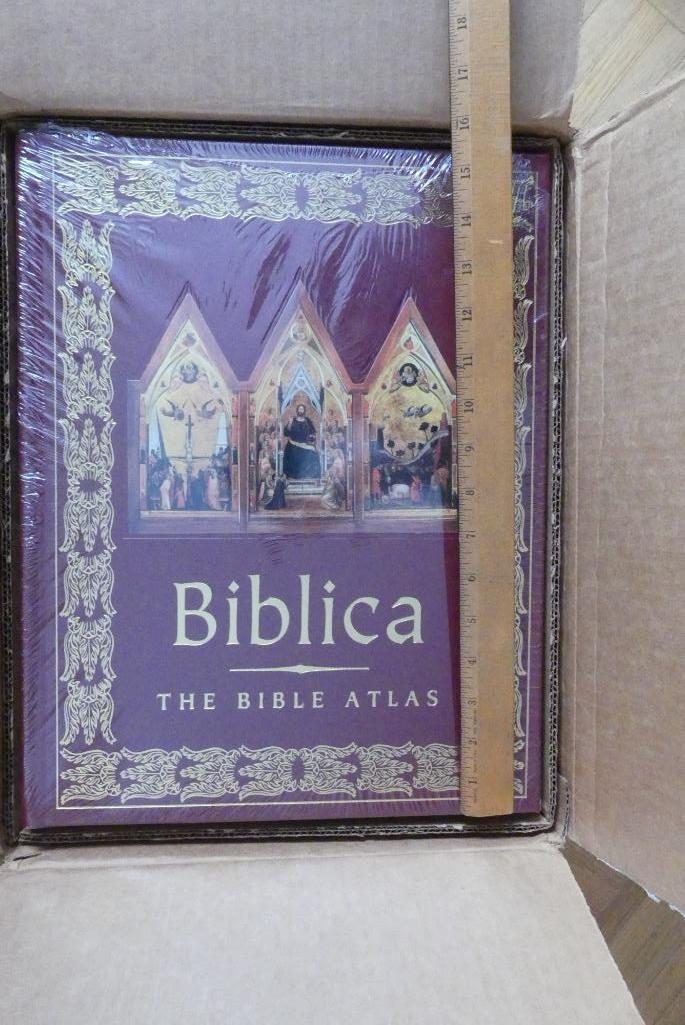 RARE Easton Press Biblica - The Bible Atlas - NEW IN BOX!