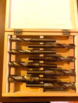 8 Piece Cobalt Steel and Deming Drill Set - New in Box