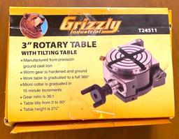 3" Rotary Table - New in Box