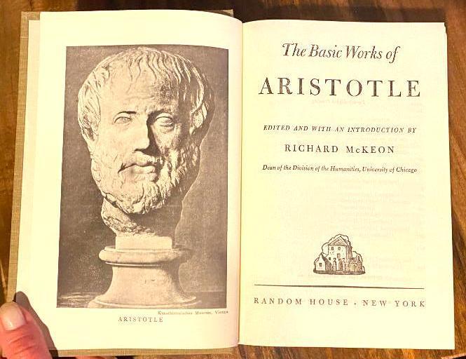 Vintage Copy of The Basic Works of Aristotle - by Richard McKeon