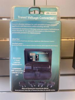 2 PowerLine Co Travel Voltage Converters