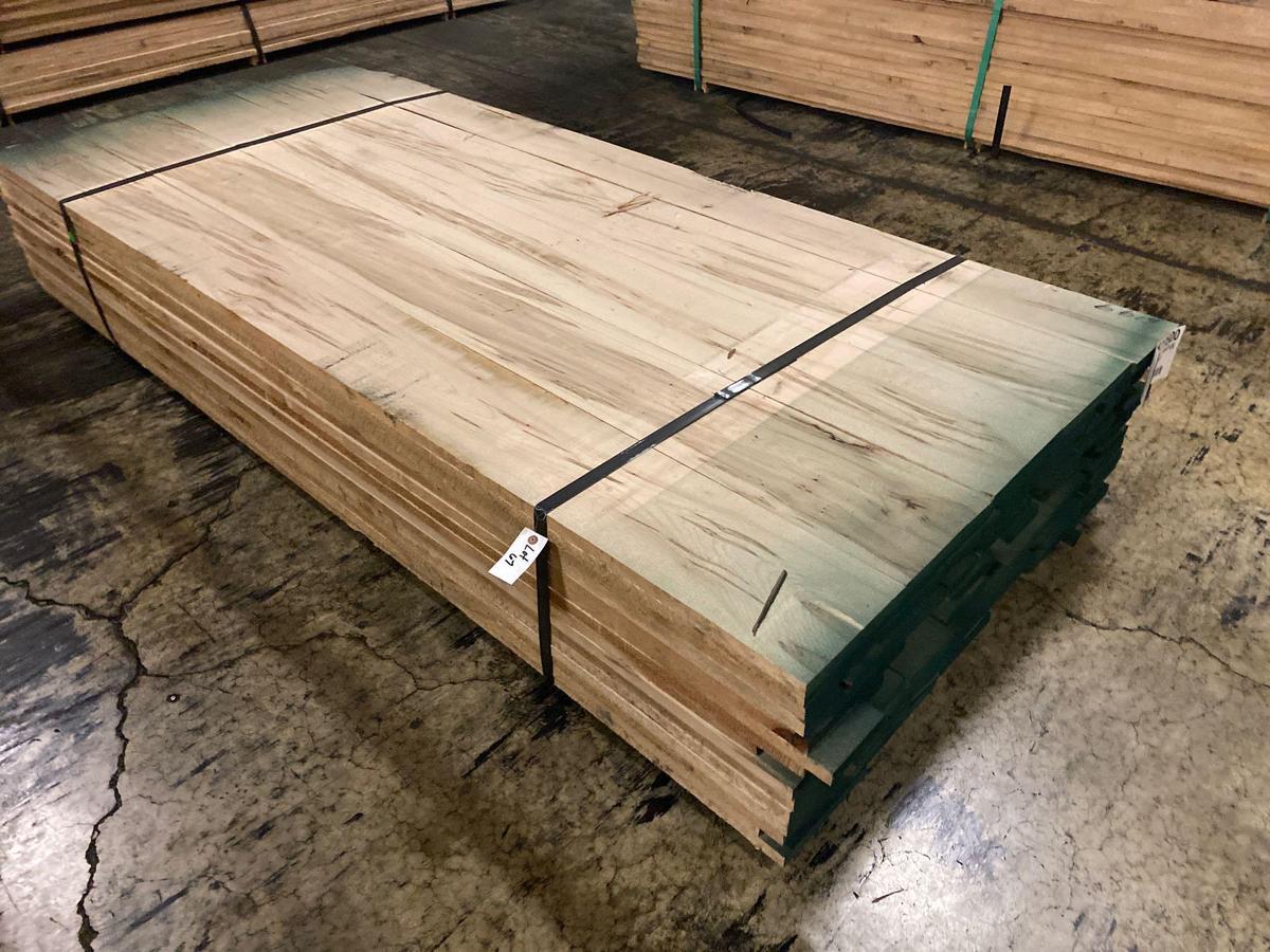 Approx 90 pcs of Soft Maple Lumber, 4/4 thick
