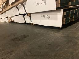 Approx 64 pcs of Prime Soft Maple Lumber, 4/4 thick