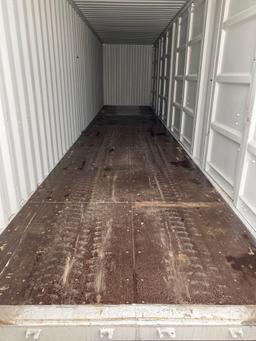 NEW- Unused 2020 Wolverine 40 ft high cube storage container, (4) open side doors