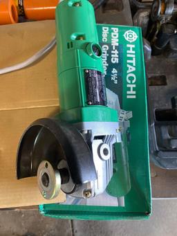 (2) New in Box Hitachi 4.5in Grinders