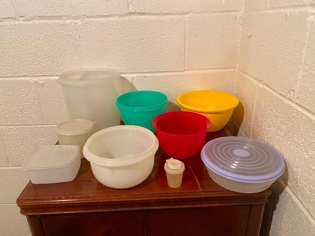 Vintage Tupperware Bowls and Canisters