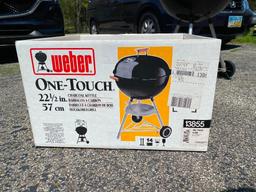 Weber 22" One-Touch Charcoal Grill - Black