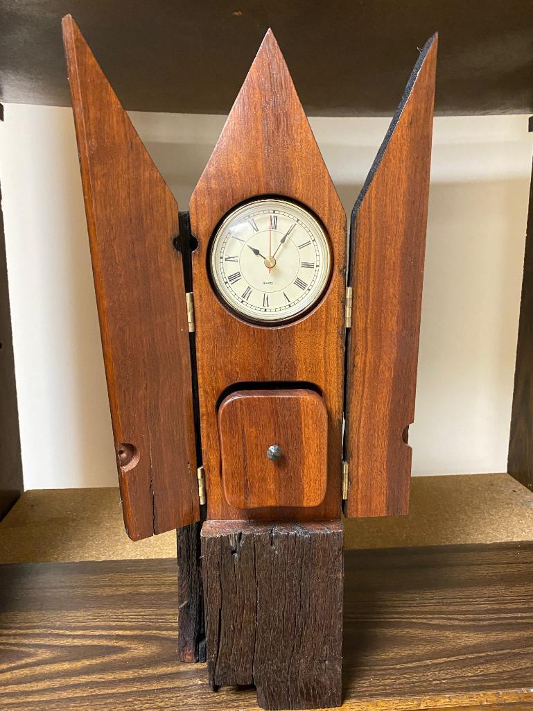 Clock in Wood