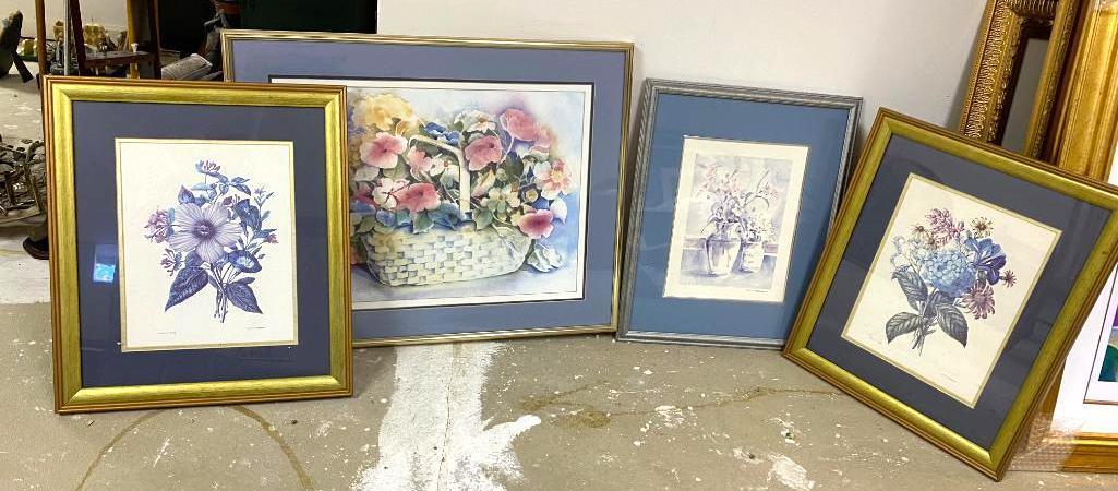 4 Framed Pictures