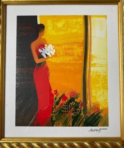 Emile Bellet "Pleine Floraison" Seriolithograph