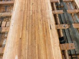 Reclaimed Wood - Vintage Bowling Alley Lane