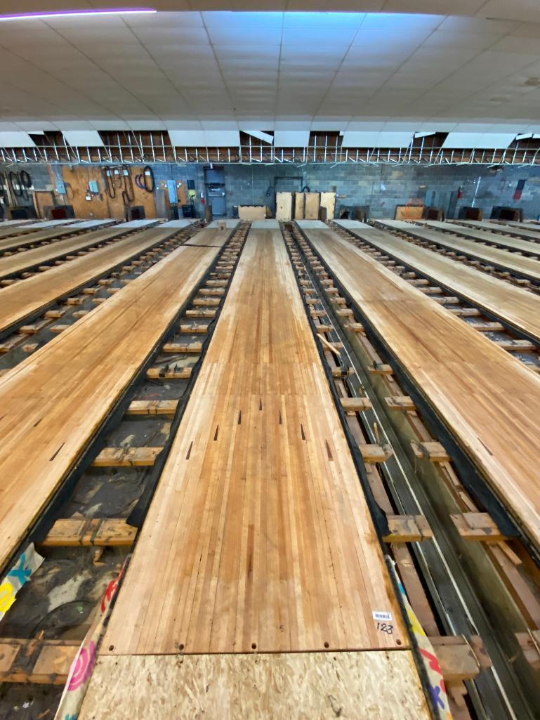 Reclaimed Wood - Vintage Bowling Alley Lane