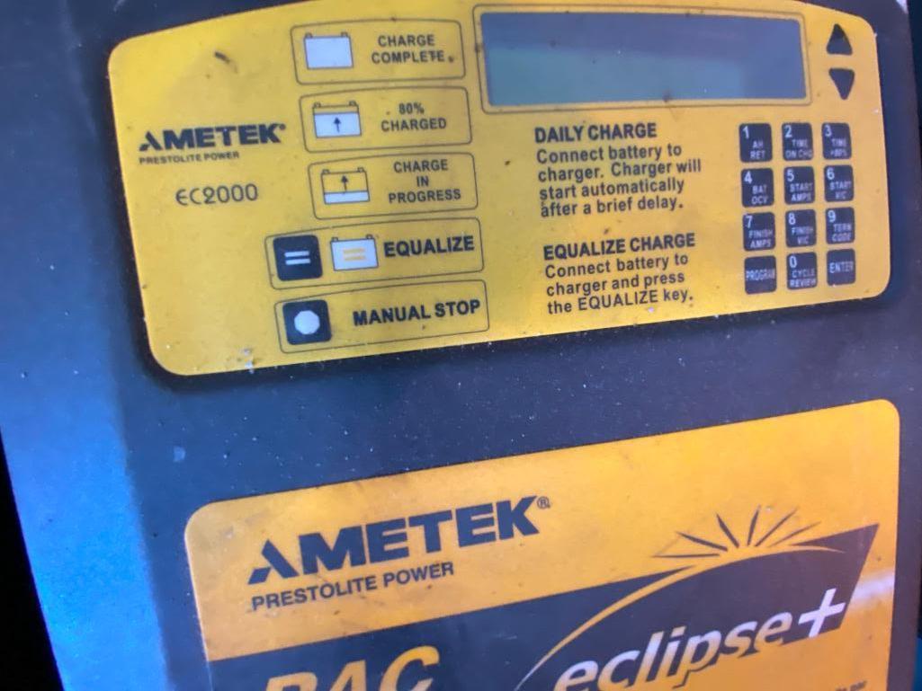 Ametek PAC Prestolite Advanced Power EC 2000 Forklift Battery Charger