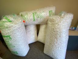 Five LARGE Bags of Packing "Peanuts"