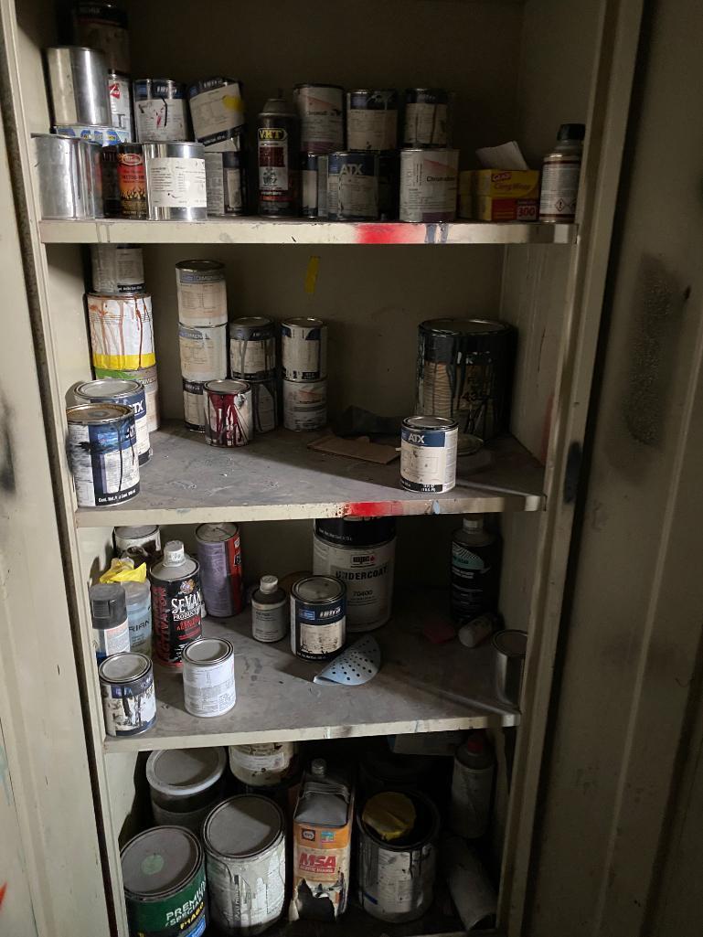 Contents of Paint Storage