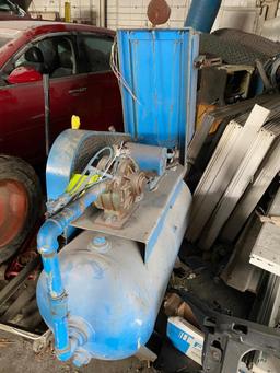 Large Blue Air Compressor