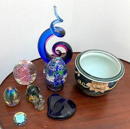 Glass and Ceramic Decor Lot