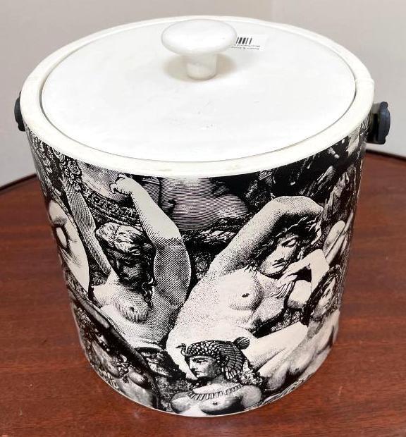 Vintage Kraftware Garden of Eden Ice Bucket from NYC