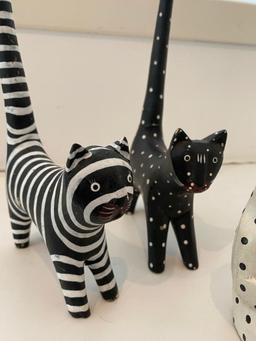 Painted Animal Figures