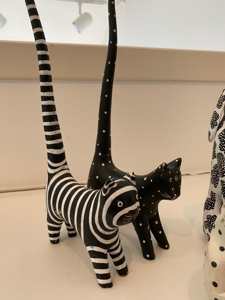 Painted Animal Figures