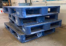 Four Plastic Pepsi Pallets