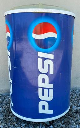 Large "Pepsi Can" Ice Cooler Barrel (Modern Style)