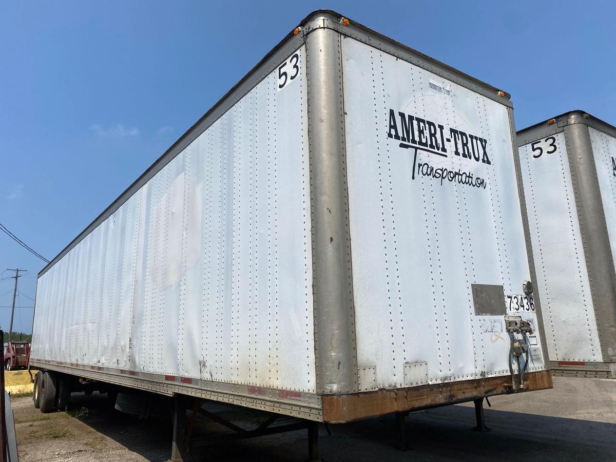 1996 Wabash National 53ft Van Trailer