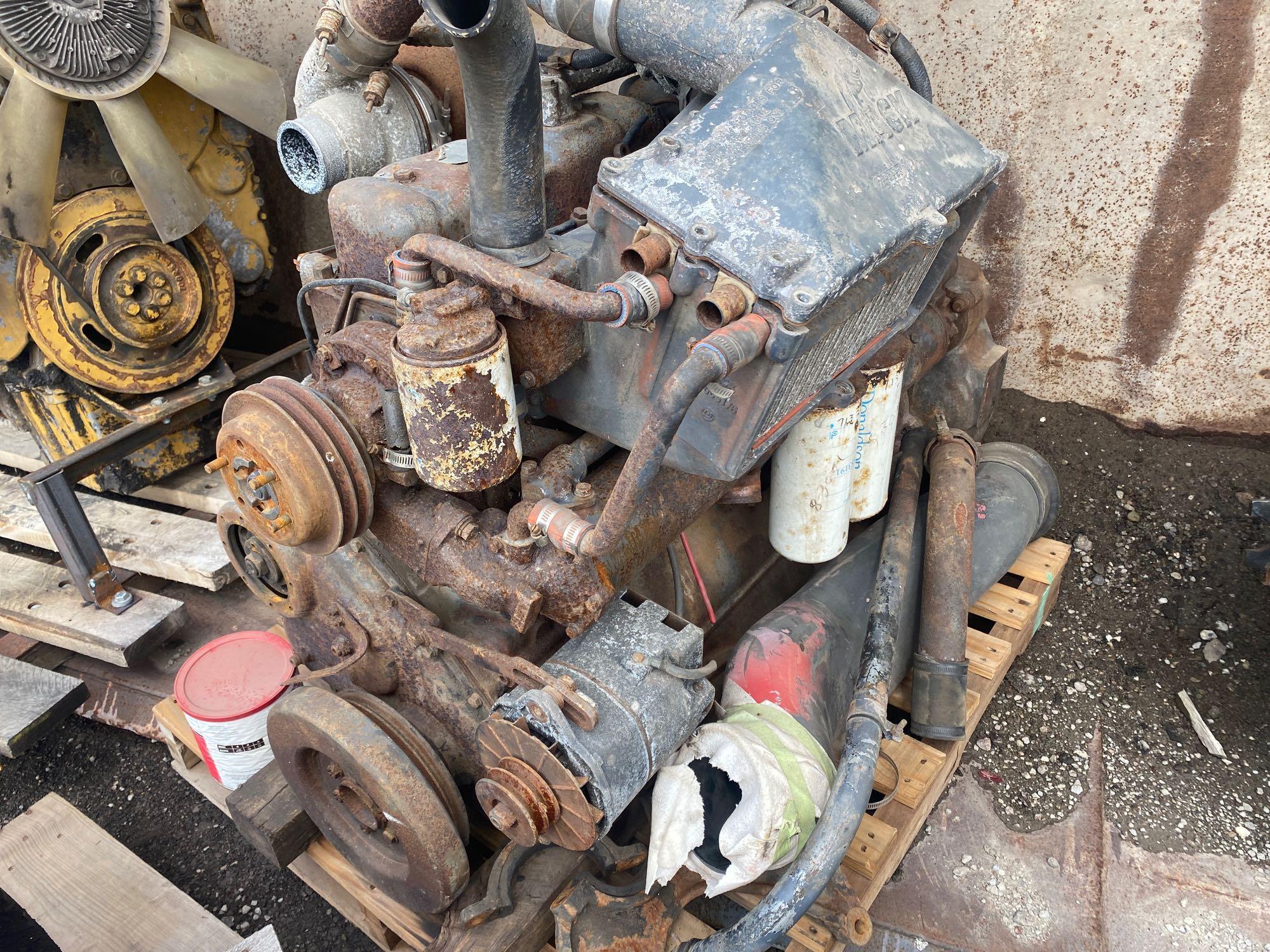Extremely RARE Mack RM6-285 (R) Diesel Engine & Maxitorque Transmission
