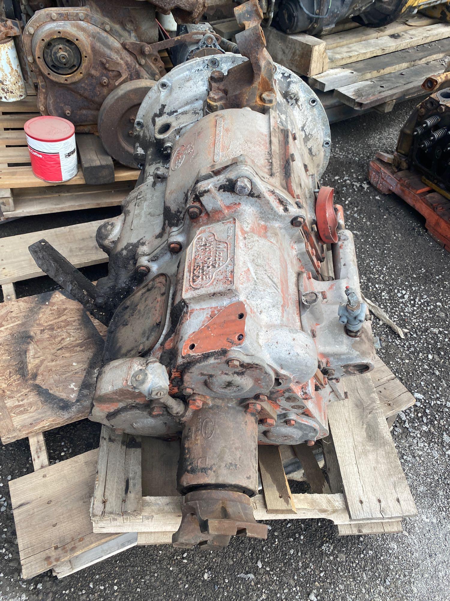 Extremely RARE Mack RM6-285 (R) Diesel Engine & Maxitorque Transmission