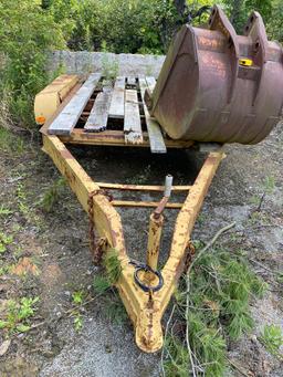 12ft x 6.5ft HD Tandem Axle Trailer