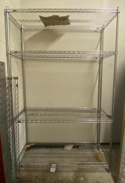 Metro Rack Stainless Steel Shelving Unit