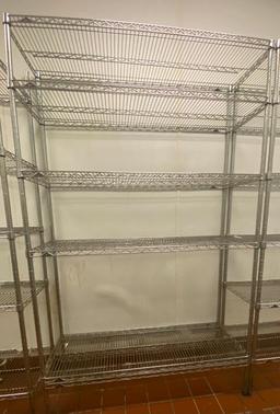 Metro Rack Stainless Steel Shelving Unit