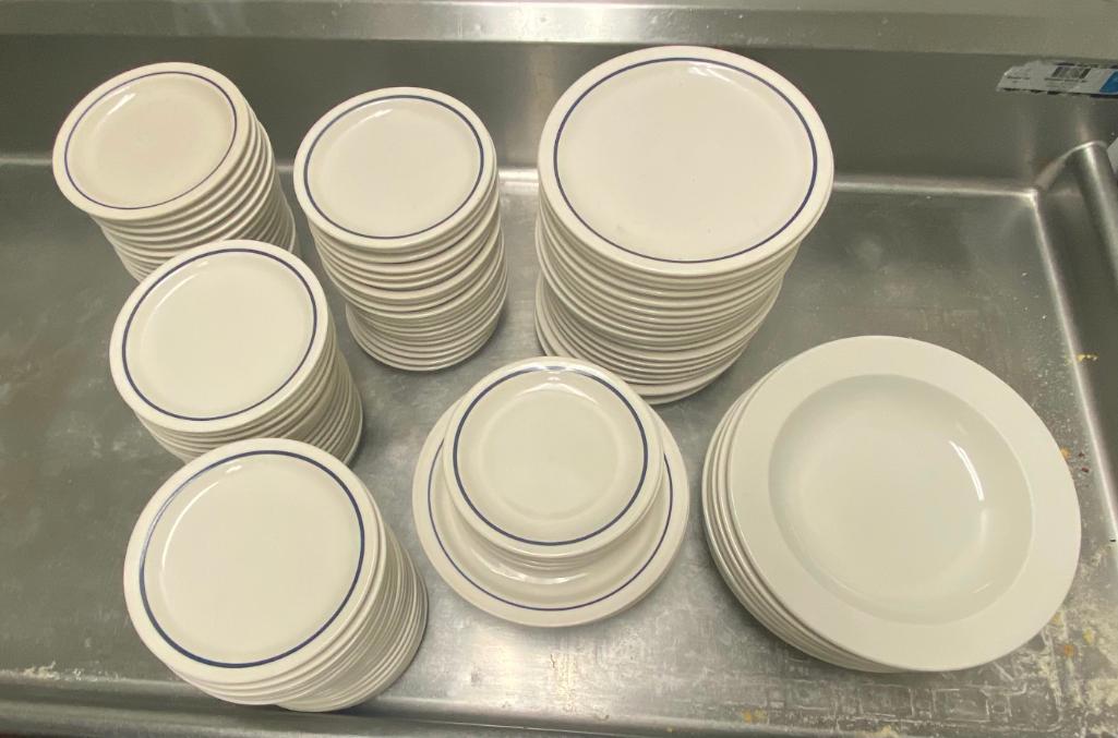 HUGE Lot of Plates and Bowls.