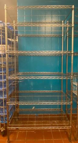 Metro Rack Stainless Steel Shelving Unit