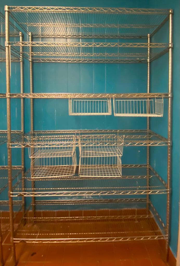 Metro Rack Stainless Steel Shelving Unit