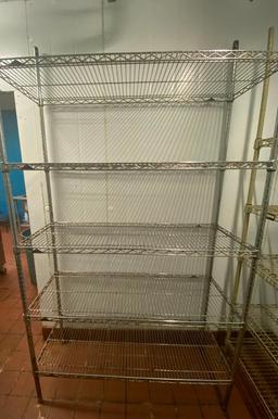 Metro Rack Stainless Steel Shelving Unit