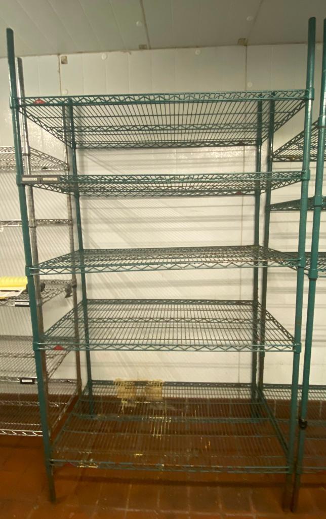 Metro Rack Antimicrobial Coated Steel Shelving