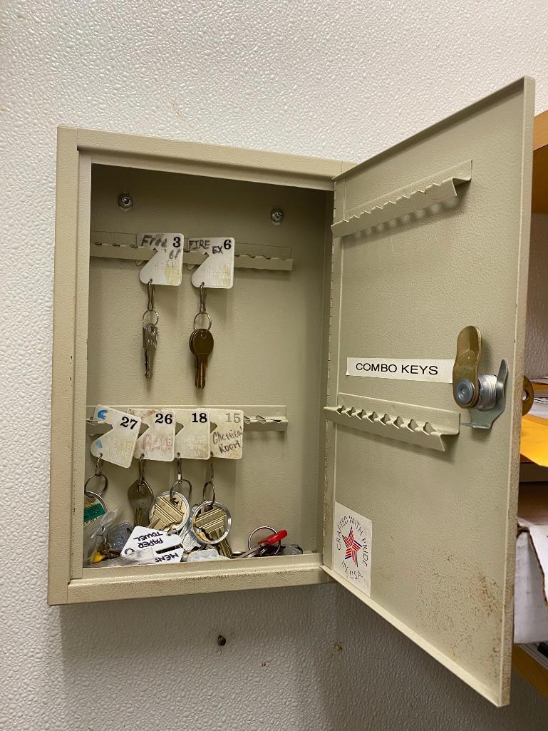 Wall Mounted Lock Box for Keys