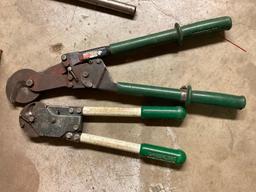 2 Ratcheting Cable Cutters